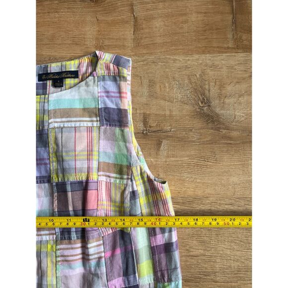 Brooks Brothers Vintage Pastel Patchwork Dress Women's Size 4 - Picture 9 of 9